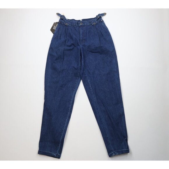 Deadstock Vtg 90s Levis Silver Tab Mens 29x32 Hollywood Buckle High Waist Jeans